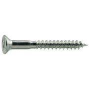 MIDWEST FASTENER Wood Screw, #10, 1-3/4 in, Zinc Plated Steel Flat Head Phillips Drive, 100 PK 02581